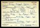 Billy Pigford Jones WW II Draft Card Young Men