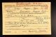 Tearl France Ashe WW II Draft Card Young Men