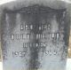 Owen Milton Wildes gravestone
