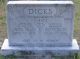 Henry and Alice Gillen Dicks gravestone 1