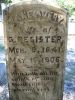 Jane Avera Register gravestone